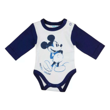 Disney Mickey hosszú ujjú body szürke/kék (68) kombidressz, body