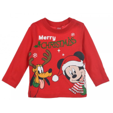 Disney Mickey karácsonyi baba póló, felső babapóló, ing