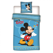  Disney Mickey Let's Go ágyneműhuzat 140×200cm, 63×63 cm microfibre lakástextília