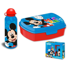 Disney Mickey Play szendvicsdoboz + alumínium kulacs szett babaétkészlet
