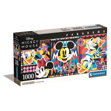 Disney Mickey Pop Art 1000 db-os panorama Compact puzzle Clementoni puzzle, kirakós