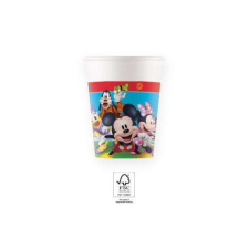 Disney Mickey Rock the House papírpohár - 200 ml, 8 db / csomag party kellék