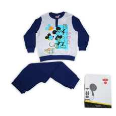 Disney Mickey téli pamut gyerek pizsama