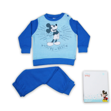 Disney Mickey téli vastag pamut baba pizsama