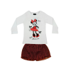  Disney Minnie 2 részes hosszú ujjú póló/szoknya szett