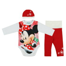  Disney Minnie 3 részes (sapka+nadrág+body) szett Karácsony gyerek ruha szett