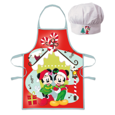 Disney Minnie and Mickey Karácsonyi gyerek kötény 2 darabos szett lakástextília