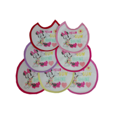 Disney Minnie baba előke 7 darab/csomag pamut előke előke