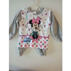 Disney Minnie baba kapucnis overál kesztyűvel (80-86)
