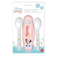 Disney Minnie baba utazó evőeszköz készlet babaétkészlet