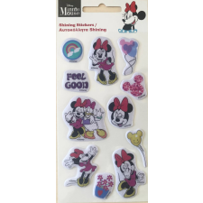 Disney Minnie csillogó pufi szivacs matrica szett kreatív és készségfejlesztő