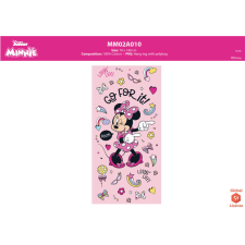 Disney Minnie egér gyerek strandtörölköző - 100% pamut - 70x140 cm - rózsaszín lakástextília