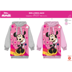  Disney Minnie egér kapucnis pulóver kislányoknak - világosrózsaszín - 116