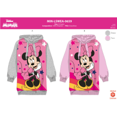  Disney Minnie egér kapucnis pulóver kislányoknak - világosrózsaszín - 122