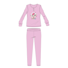 Disney Minnie egér téli pamut gyerek interlock pizsama