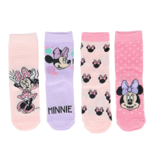 Disney Minnie egér zokni szett/4db pasztell színek 27-30 gyerek zokni