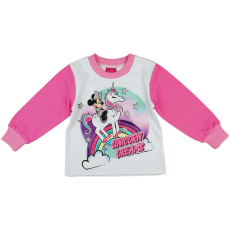 Disney Minnie és unikornis lányka 2 részes pizsama - 86-os méret