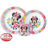 Disney Minnie étkészlet, micro műanyag szett 265 ml-es bögrével Nr2