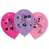  Disney Minnie Fashion léggömb, lufi 10 db-os 10 inch (25,4cm)