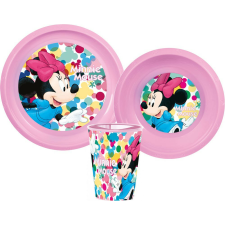 Disney Minnie Feel Good étkészlet, műanyag szett babaétkészlet