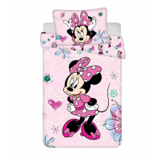 Disney Minnie Flowers gyerek ágyneműhuzat 100×135cm, 40×60 cm lakástextília