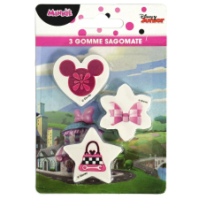 Disney Minnie forma radír szett 3 db-os radír
