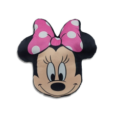 Disney Minnie Head 3D formapárna, díszpárna 35 cm Velúr lakástextília