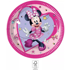 Disney Minnie Junior papírtányér 8 DARABOS, 20 cm FSC Nr2 party kellék