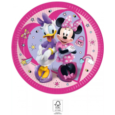 Disney Minnie Junior papírtányér 8 DARABOS, 23 cm FSC Nr3 party kellék