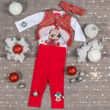  Disney Minnie karácsonyi 4 részes baba szett gyerek ruha szett