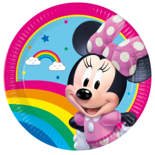 Disney Minnie Makes Me Smile papírtányér 8 db-os 20 cm FSC party kellék
