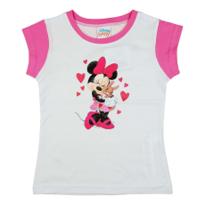 Disney Minnie nyuszis rövid ujjú lányka póló - 116-os méret