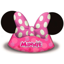 Disney Minnie party kalap csákó happy 6 db-os party kellék