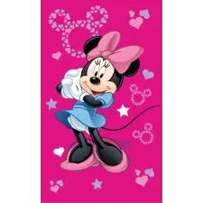  Disney Minnie Pink kéztörlő, arctörlő, törölköző 30x50cm lakástextília
