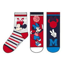 Disney Minnie Play gyerek zokni (3 pár) gyerek harisnya