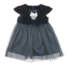  Disney Minnie rövid ujjú| tüllös bársony ruha (méret: 74-116) lányka ruha