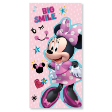 Disney Minnie Smile fürdőlepedő, strand törölköző 70x137 cm (Fast Dry) lakástextília