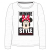 Disney Minnie Style Grey gyerek hosszú póló, felső