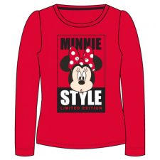 Disney Minnie Style Red gyerek hosszú póló, felső 8 év / 128 cm gyerek póló