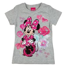  Disney Minnie szíves| virágos lányka póló