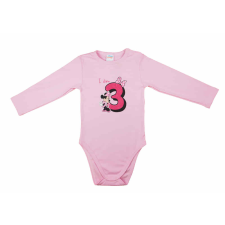  Disney Minnie szülinapos body 3 éves kombidressz, body
