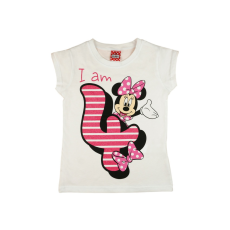  Disney Minnie szülinapos kislány póló 4 éves