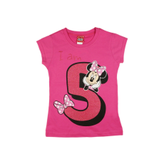  Disney Minnie szülinapos kislány póló 5 éves