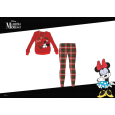 Disney Minnie téli vastag flanel gyerek pizsama