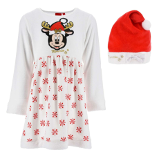 Disney Plüss Ruha Disney Minnie egér mikulás sapkával 6 év (116 cm)