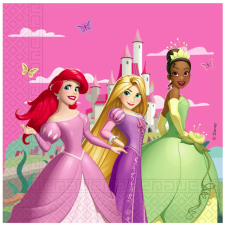 Disney Proncess, Hercegnők Create Your World szalvéta 20 DARABOS, 33x33 cm Nr3 party kellék