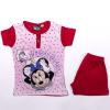 Disney Rövid ujjú pamut gyerek pizsama - Minnie egér - egyszarvús - piros - 116