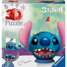 Disney Stitch 3D Puzzle Gömb puzzle, kirakós