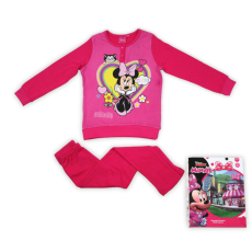 Disney Téli pamut gyerek pizsama - Minnie egér - pink - 116