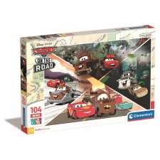 Disney Verdák Mater's Tall Tales 104 db-os maxi puzzle Clementoni puzzle, kirakós
